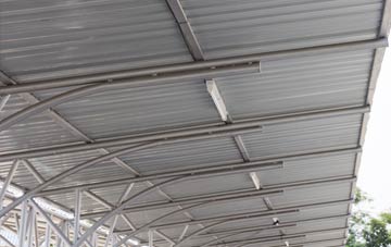 installing Higher Burrow metal roofing